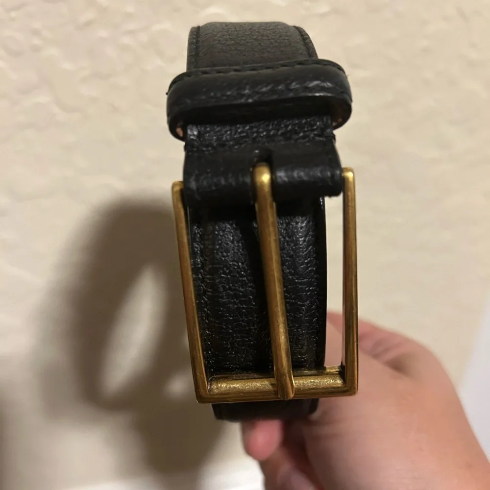 Gucci leather belt